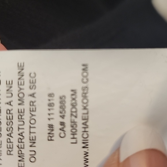 Michael Michael KORS Pullover Knit Tunic Sweater Hoodie Logo Drawstring Spring - Picture 11 of 14